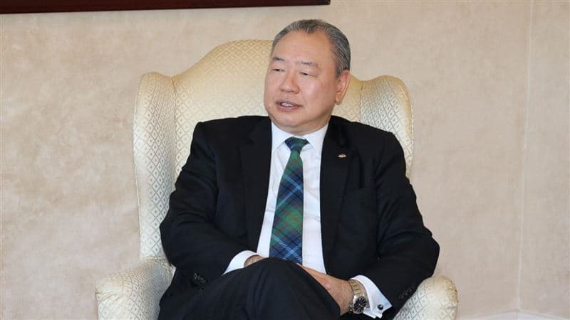 駐美代表俞大㵢CBS專訪 美國二戰攜手中華民國「不是習近平」(新聞配圖)