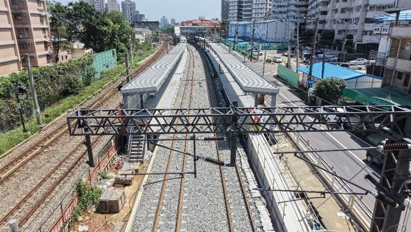 紓解人潮!台鐵平鎮臨時站10/3啟用 每日126班區間車停靠(新聞配圖)