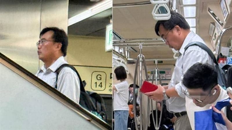 娛樂報報/財經專家年領190萬股息 樸實搭捷運被捕獲(新聞配圖)