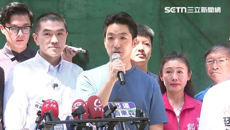 「國安連線」啓動!蔣萬安到基隆挺謝國樑喊:繼2年前大罷免再贏一次(新聞配圖)