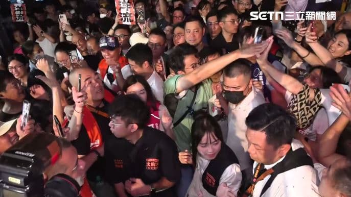 內湖737掀洋流!居民喊前所未見 沈伯洋稱「選情接近」預告公布大計畫(新聞配圖)