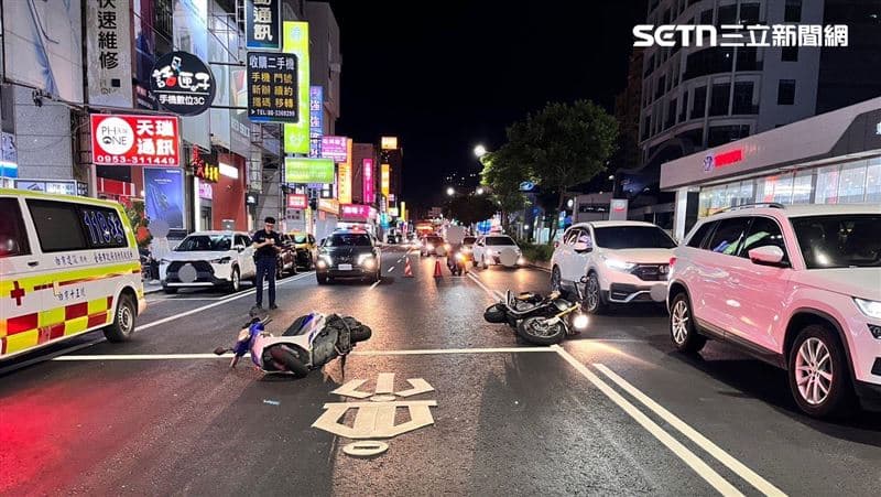 台南「2線3星警官」酒駕騎車上路追撞重機⋯警到場發現自己人!下場慘了(新聞配圖)
