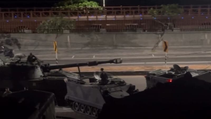國軍演訓出包！哀號聲劃破寧靜1人受傷送醫…目擊者：裝甲車板金凹陷（新聞配圖）