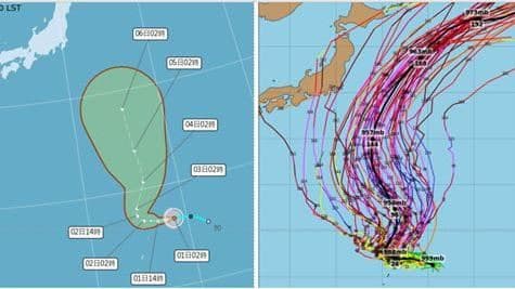 彩雲颱風生成侵台機率曝!將成大型颱風 這時變天「北台斷崖式降溫」(新聞配圖)