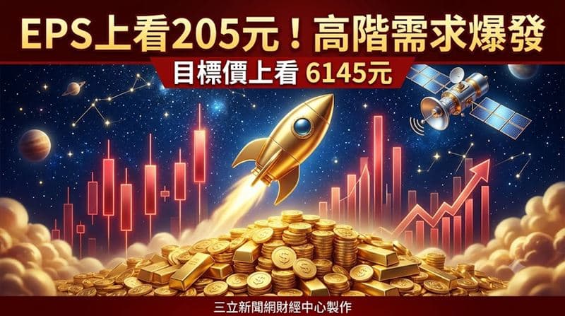 明年EPS上看205元!「這大廠」搭高階CCL供需吃緊 目標價衝6145元(新聞配圖)