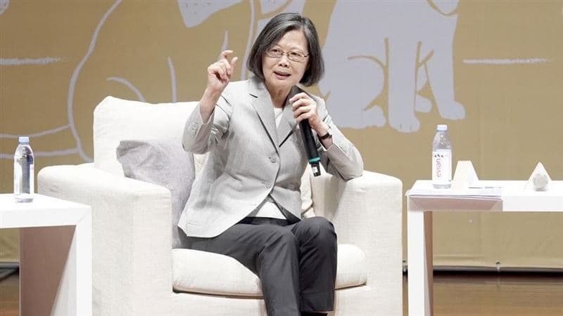 卸任後首次訪美!蔡英文受邀赴史丹佛大學研討會 開幕演講分享台灣經驗(新聞配圖)
