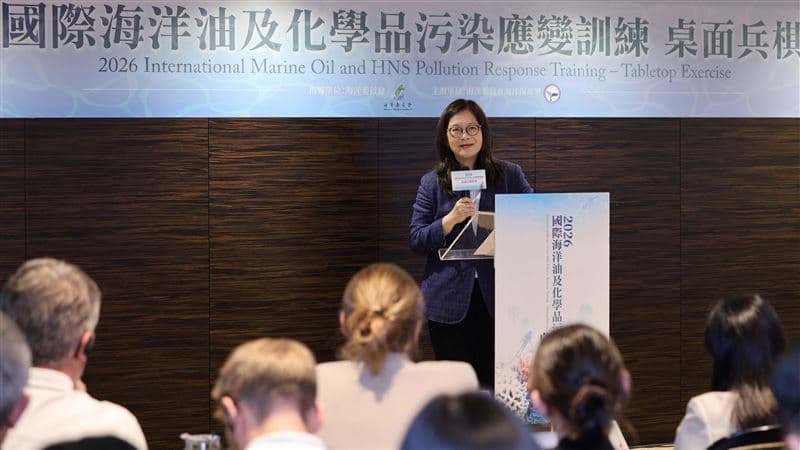 海洋污染應變升級!管碧玲:持續精進跨機關國家隊應變演練(新聞配圖)