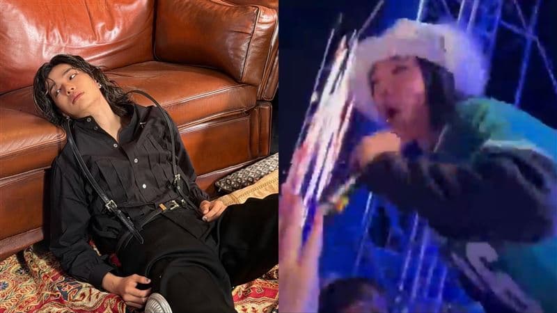 男星開唱玩人體衝浪慘了!「歌迷扛不住」摔成一片 他跌落畫面曝(新聞配圖)