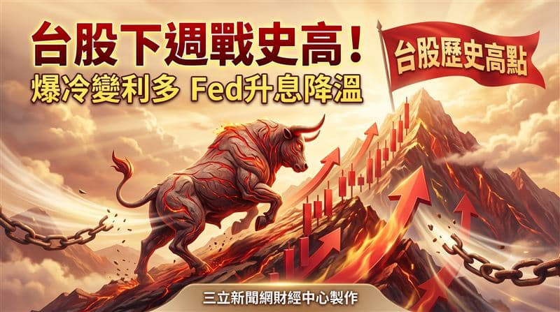 台股盤前/非農爆冷反變利多!Fed升息警報降溫 台股下週有望戰史高(新聞配圖)