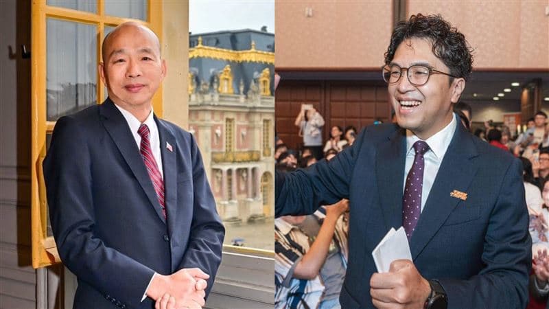 王淺秋讚約訪無須提綱「韓國瑜風格」 沈伯洋:我比不上他機智幽默(新聞配圖)