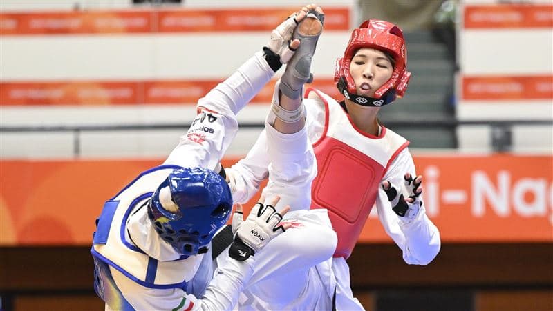 亞運/林唯均跆拳道四強惜敗中國 激戰三回合奪銅牌(新聞配圖)