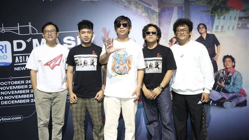 D’MASIV睽違13年!台北成亞巡首站 主唱一開口唱〈情非得已〉全場暴動(新聞配圖)