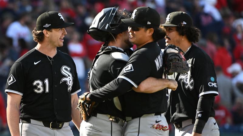 MLB/村上宗隆炸裂首轟!白襪完封守護者 季後賽3戰從沒落後過創紀錄(新聞配圖)