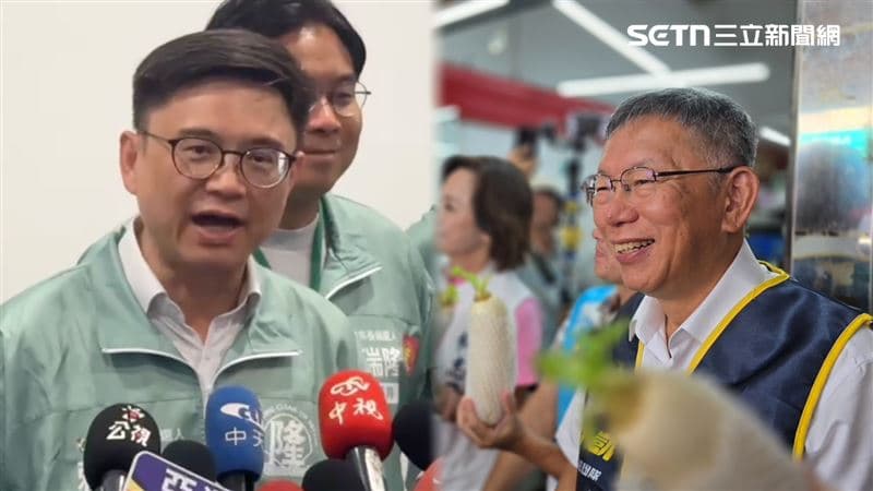 柯文哲嗆「賴瑞隆太好打」：爭議拿出來講一講就好！本人回酸了（新聞配圖）