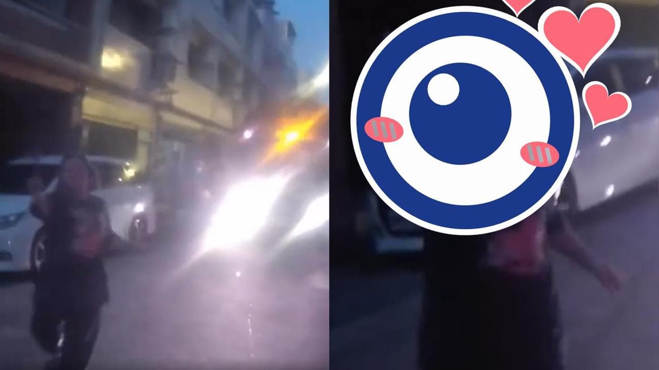正妹清潔隊員值勤突喊「來一根」!住戶「跑百米追車」畫面暴紅…網笑:換我開口被砸(新聞配圖)