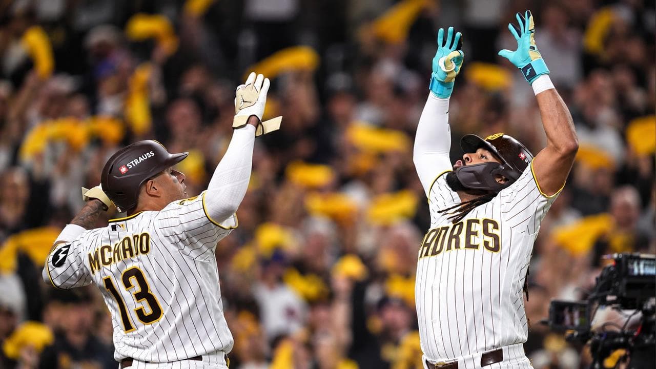 MLB季後賽(影)/小熊慘被打爆!教士3轟狂炸 金恩前6局無安打神壓制(新聞配圖)