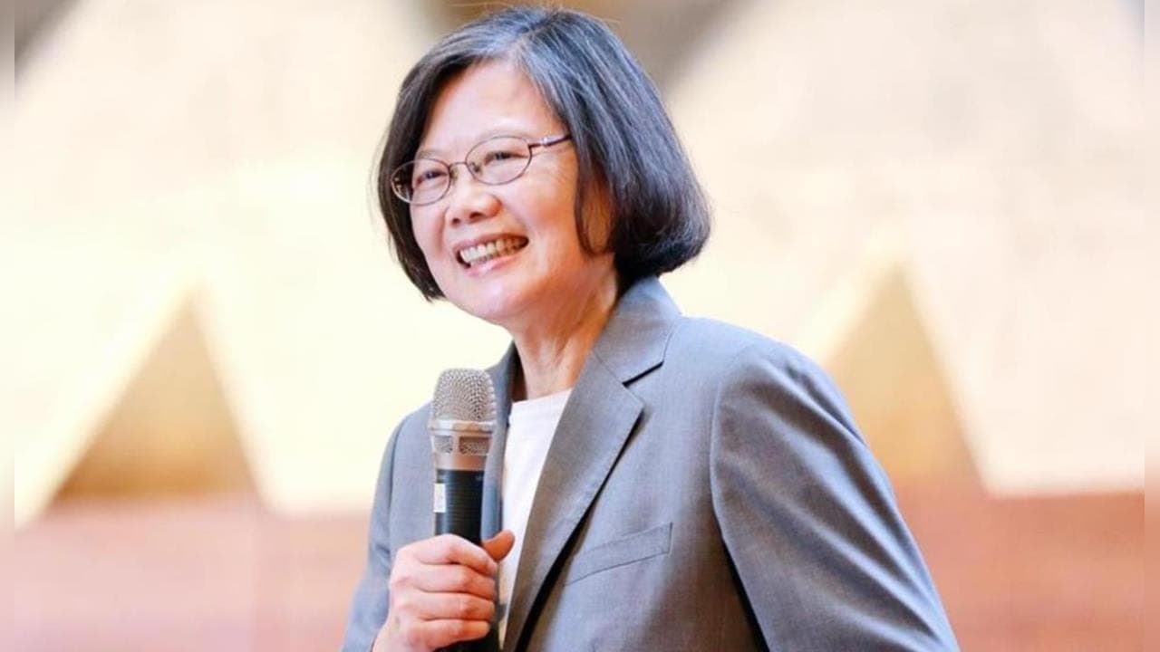 快新聞/沈伯洋力拚北市!蔡英文接任競總主委:溫暖洋流做台北後盾(新聞配圖)