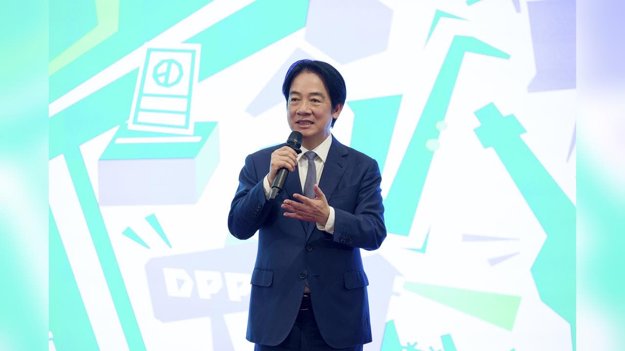 快新聞/重返圓山大飯店慶祝創黨40週年 賴清德:讓民進黨成「保護台灣第一品牌」(新聞配圖)