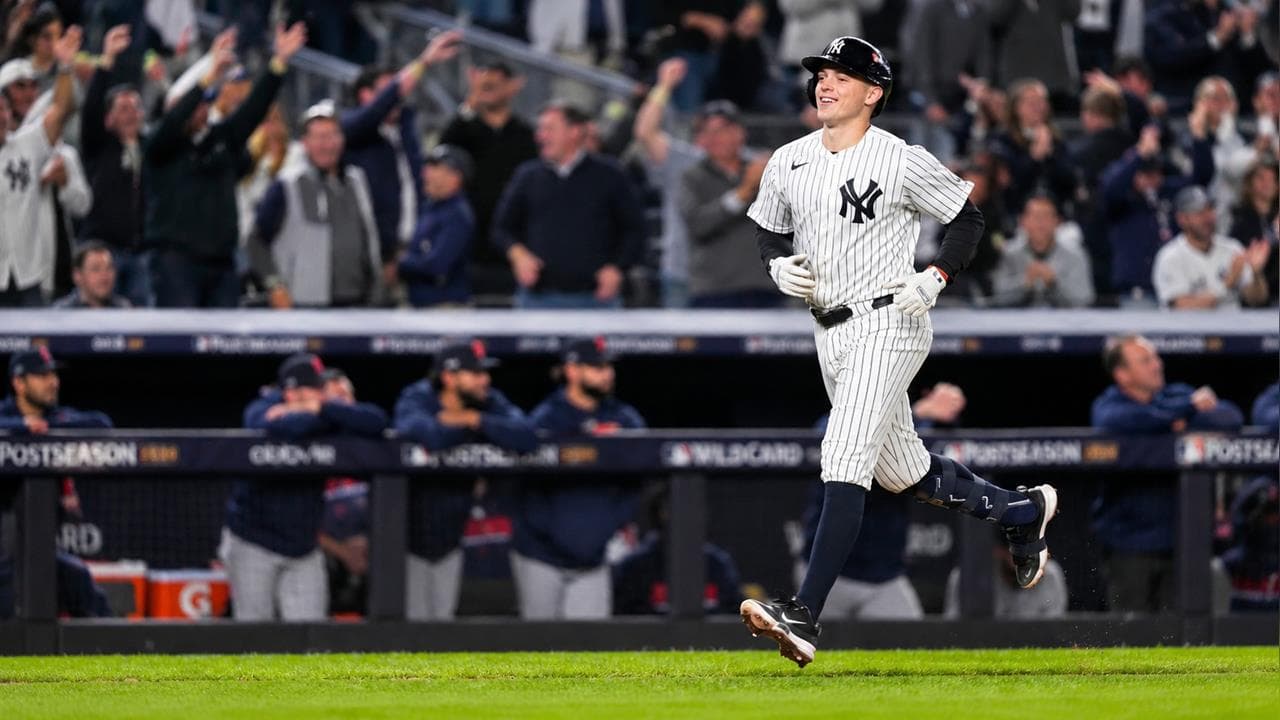 MLB季後賽(影)/「米飯哥」頂上法官火力!單場雙響再炸滿貫砲洋基9:0痛宰紅襪(新聞配圖)