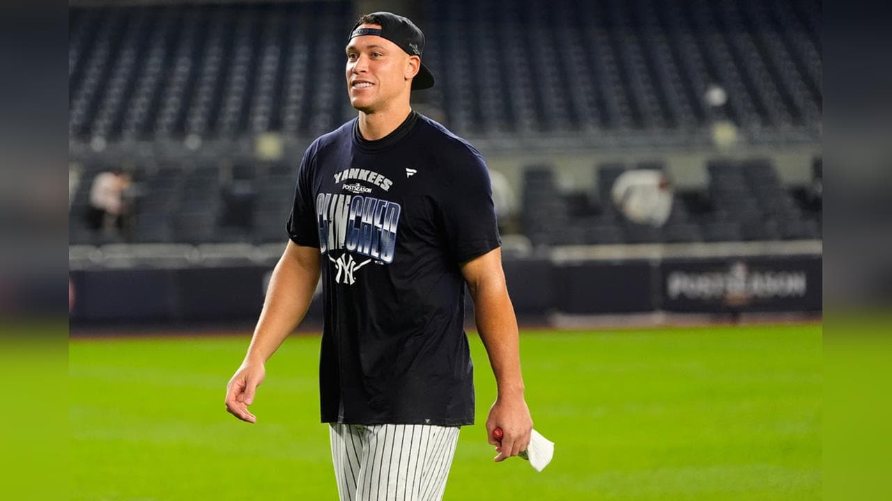 MLB(影)／法官有機會在美聯分區賽回歸！光芒教頭：早就當他會上場來備戰（新聞配圖）