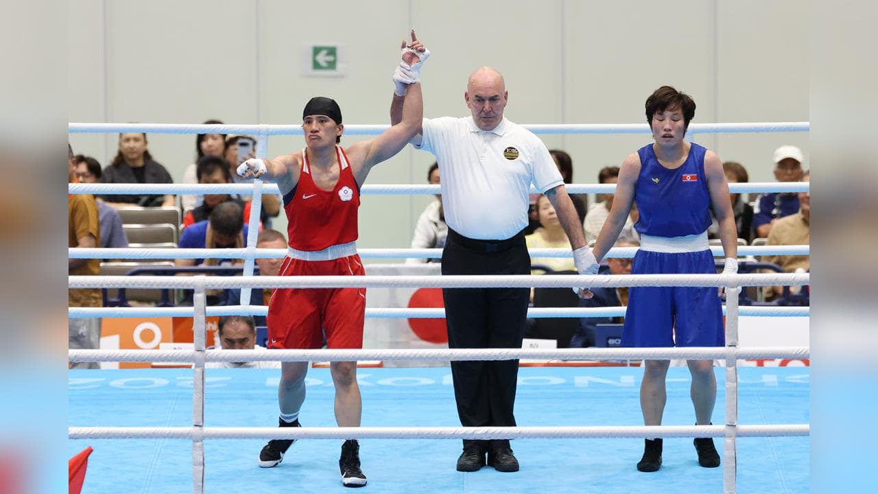 亞運快訊/水啦!「拳擊女王」陳念琴退北韓好手 闖女子65公斤級金牌戰(新聞配圖)