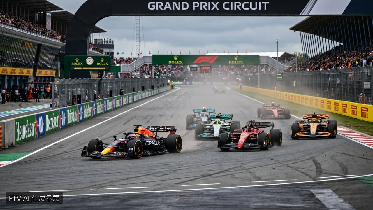 F1練習賽高溫考驗　Max Verstappen防降雨改採中性胎（新聞配圖）