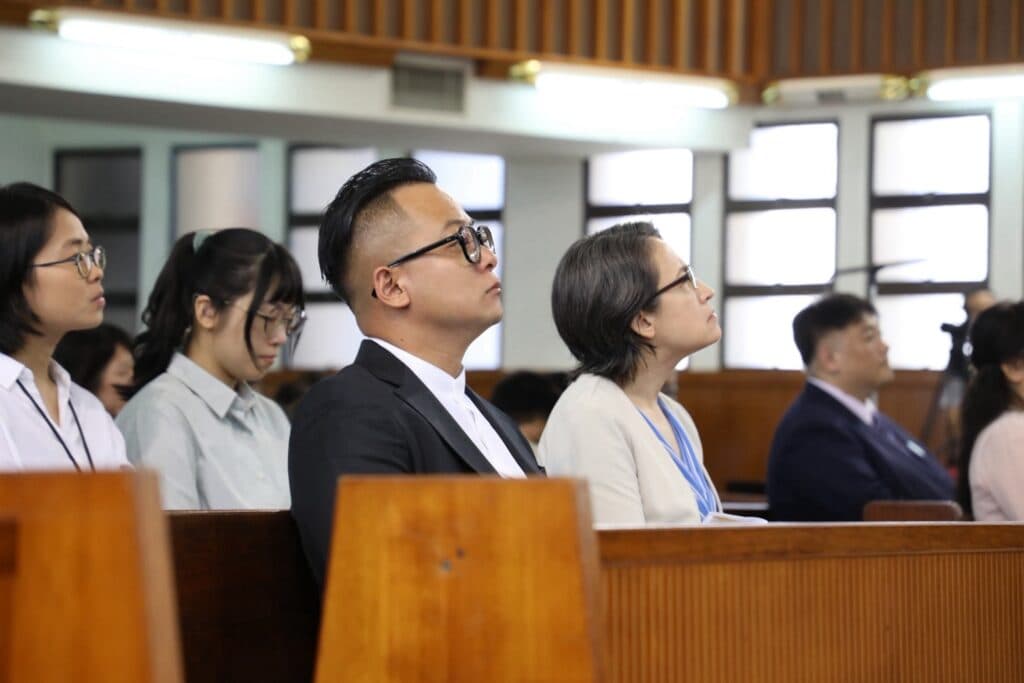 安樂教會設教77週年 童子瑋邀蕭美琴赴基隆參與感恩禮拜(新聞配圖)