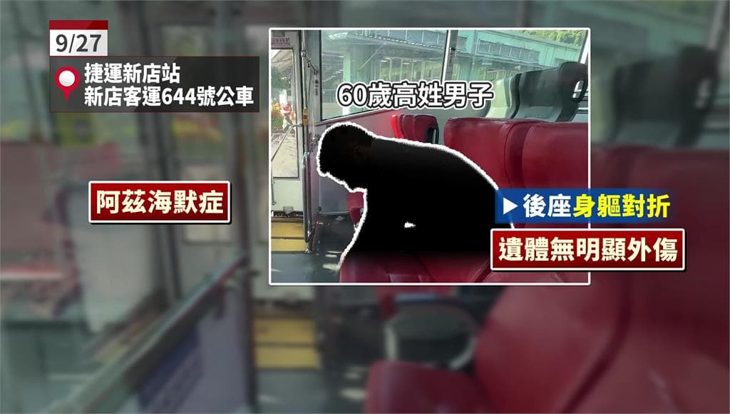 乘客陳屍公車身軀對折向下疑被遮蔽 司機未確實清車涉過失5萬交保（新聞配圖）
