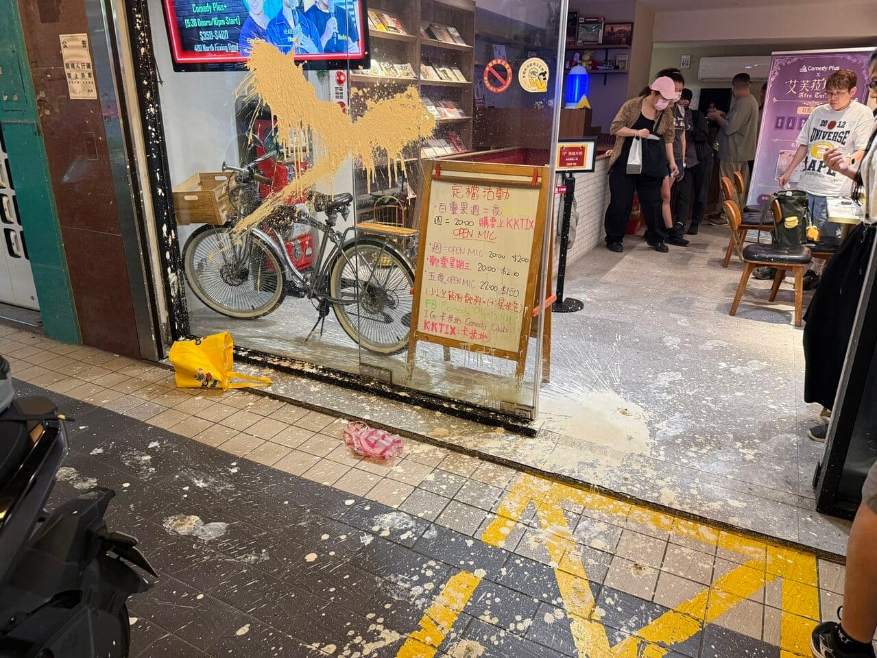 梁文傑：卡米地潑糞案「確定對岸教唆」　只以毀損起訴實在太輕（新聞配圖）