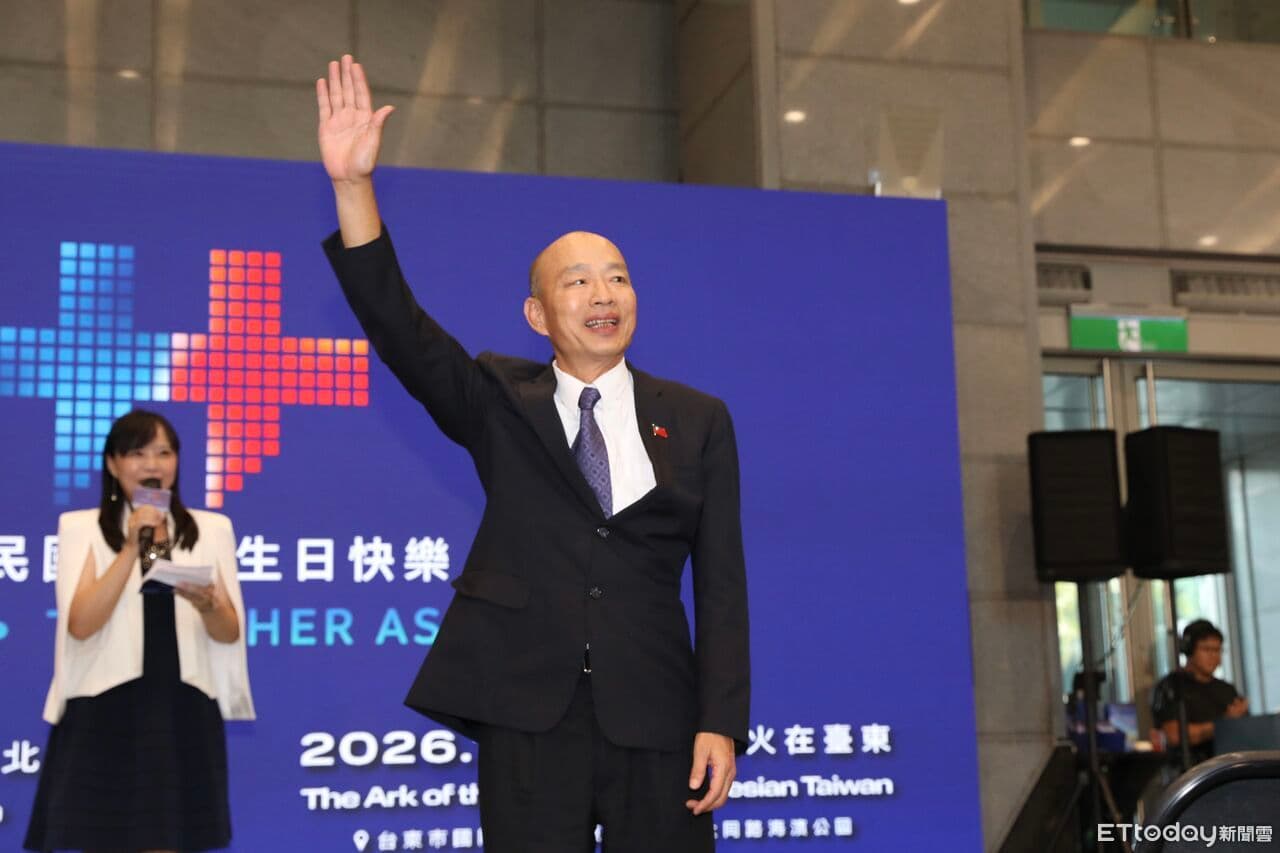 韓流大戰洋流!韓國瑜10/4啟動輔選 綠黨團:國民黨4個太陽爭2028(新聞配圖)