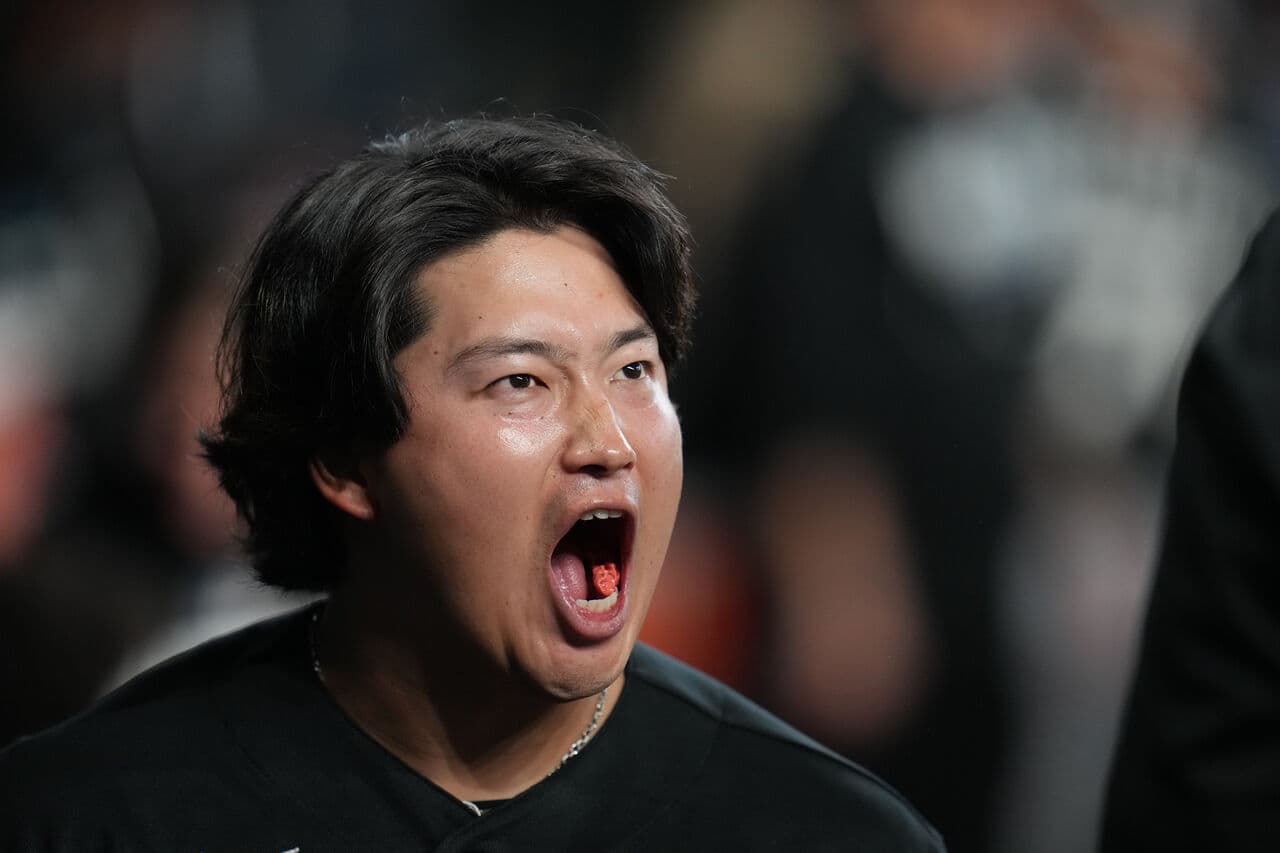 村上宗隆季後賽首打點助白襪聽牌!首安也出爐 喊話明天只有贏球(新聞配圖)