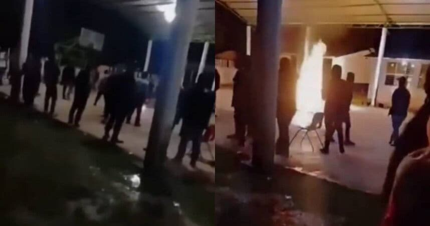 被控施行巫術！　墨西哥情侶遭村民拖走「淋油活活燒死」（新聞配圖）