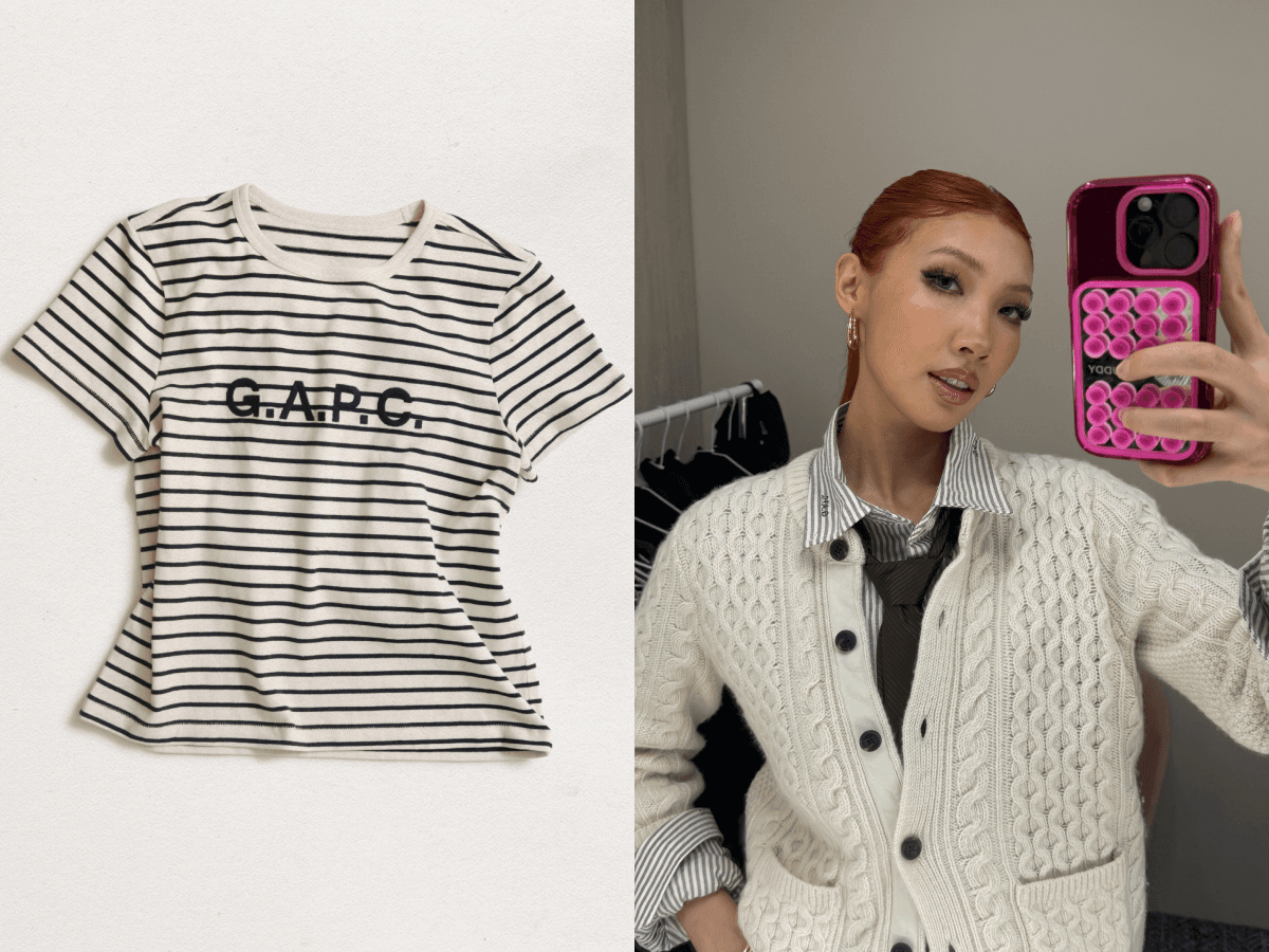 GAP X A.P.C.必收清單來了！10/2開賣　Karencici大推百搭襯衫（新聞配圖）