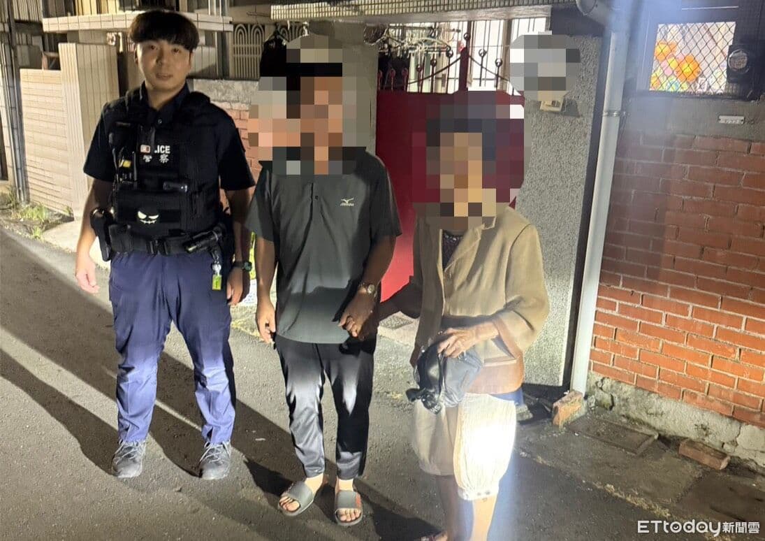 西市場逛到忘記回家路!80歲嬤求助...警查出身分護送返家(新聞配圖)