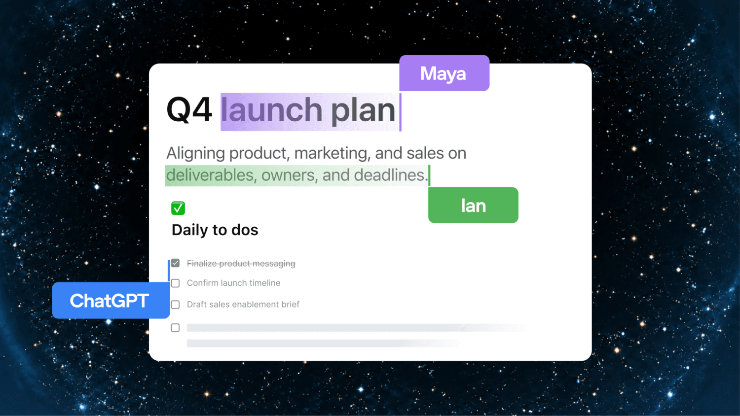 OpenAI 推出 ChatGPT Space：讓團隊、ChatGPT 與 dots 代理共用一個 AI 工作空間（新聞配圖）