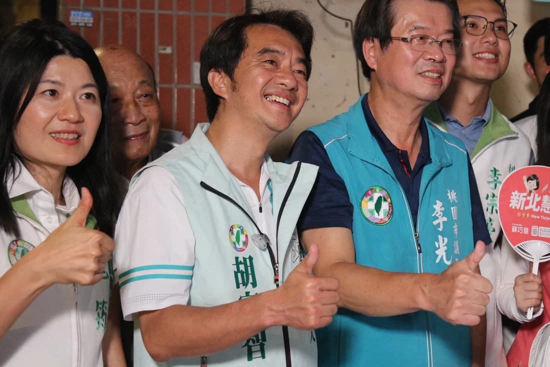 陪同黃世杰、蘇巧慧桃園夜市拜票 蘆竹議員參選人胡家智:全力以赴(新聞配圖)