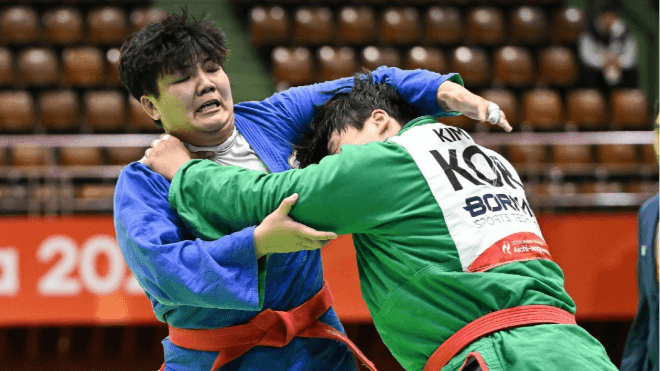 亞運克拉術／施劉俐伶金牌戰惜敗韓國摘銀　仍為台灣寫下歷史（新聞配圖）