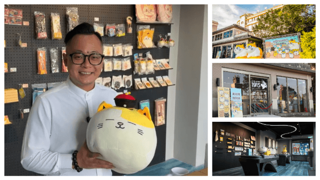 基隆黃阿瑪快閃店開幕 童子瑋:委外經營收益捐公益(新聞配圖)