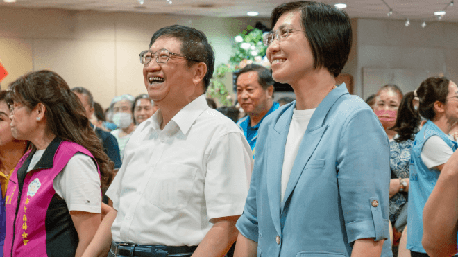 竹東女力大團結力挺徐欣瑩 徐欣瑩:推動普發現金兩萬竹東鎮升市(新聞配圖)