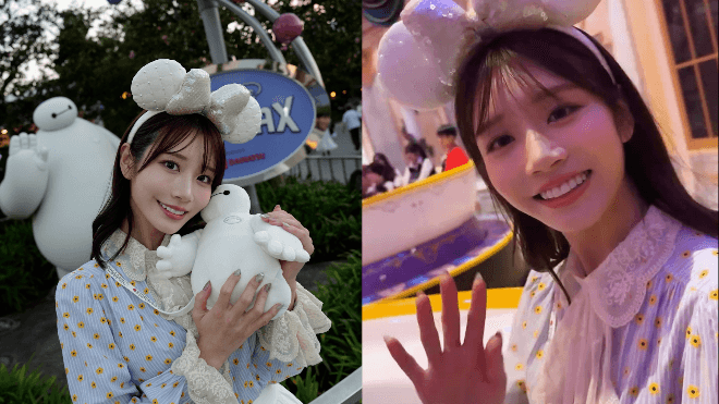 影/河北彩花戴「米妮頭飾」出沒迪士尼!仙氣破表網讚:根本是公主(新聞配圖)