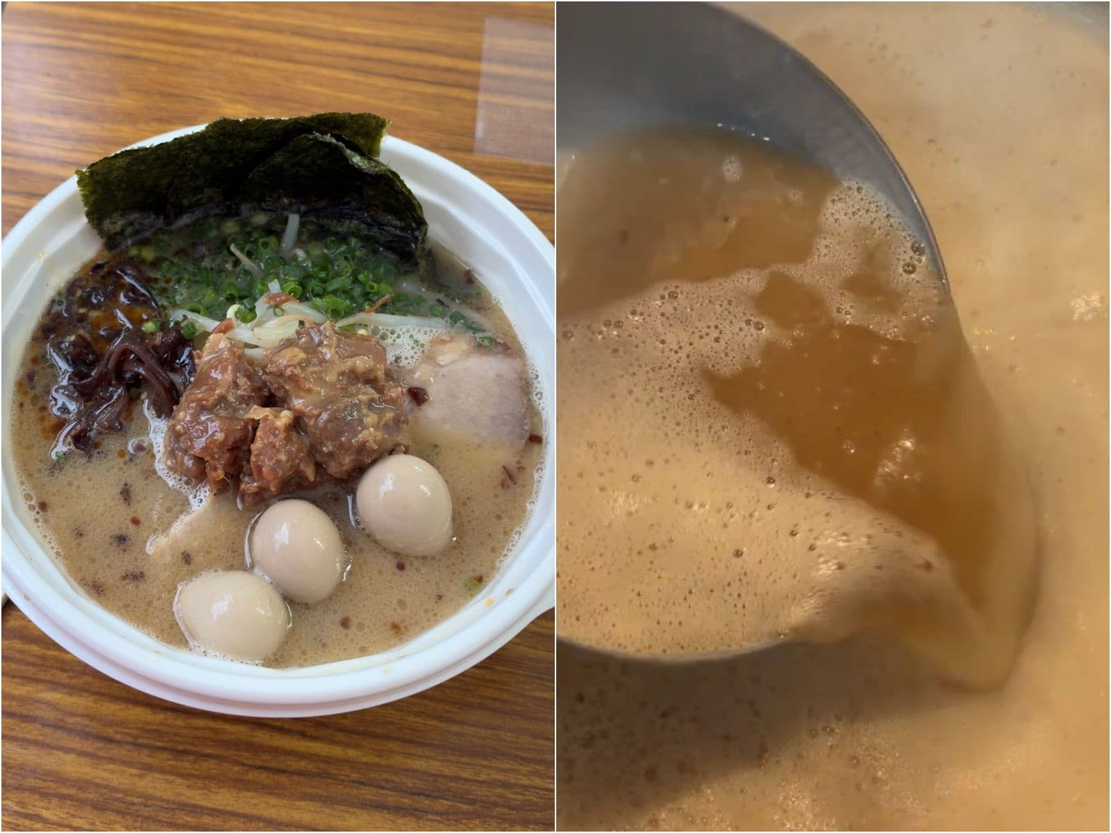 日本拉麵店「豚骨高湯」突發酵緊急停業　店家驚呼：煮14年第一次遇到（新聞配圖）