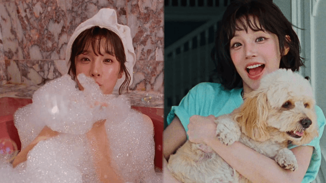 影/i-dle 宋雨琦新歌〈I Like You〉MV太療癒 洗泡泡浴、遛愛犬超chill萌翻歌迷!(新聞配圖)