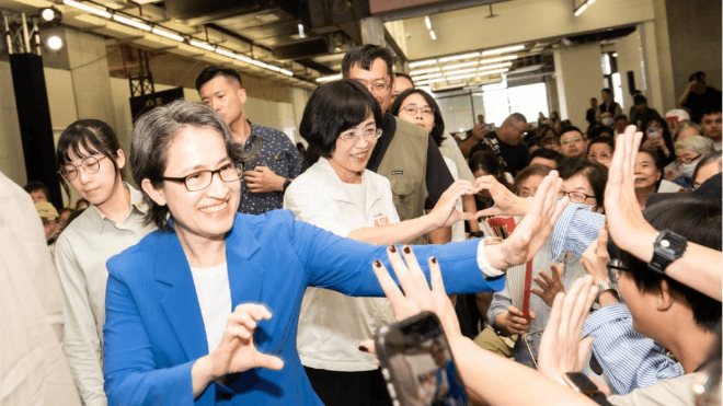 蘇巧慧基督宗教後援會成立　蕭美琴現身祝福（新聞配圖）