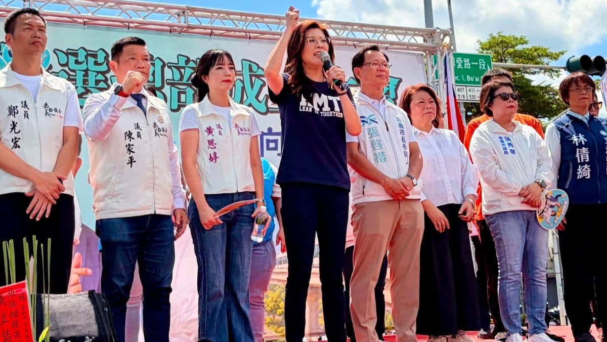挺藍白共推張啓楷選嘉市長　鄭麗文：讓民主聖地再次發出萬丈光芒（新聞配圖）