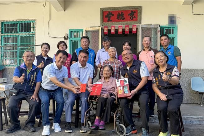 苗栗增57位百歲人瑞！後龍103歲阿嬤每天吃布丁 健檢無紅字（新聞配圖）