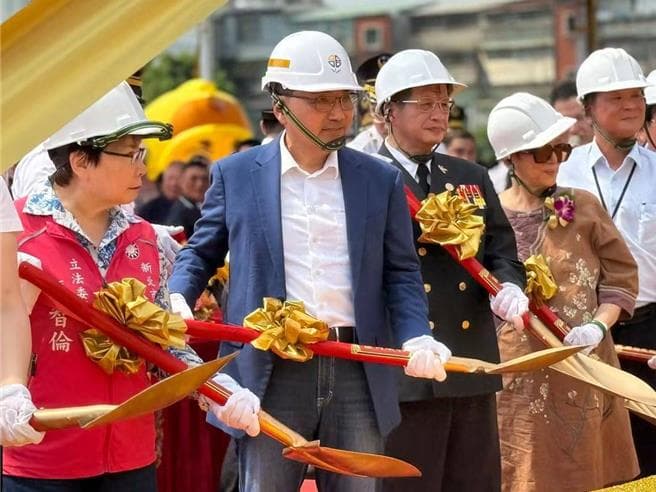 秀山消防分隊興建工程動土 警消同步升級（新聞配圖）