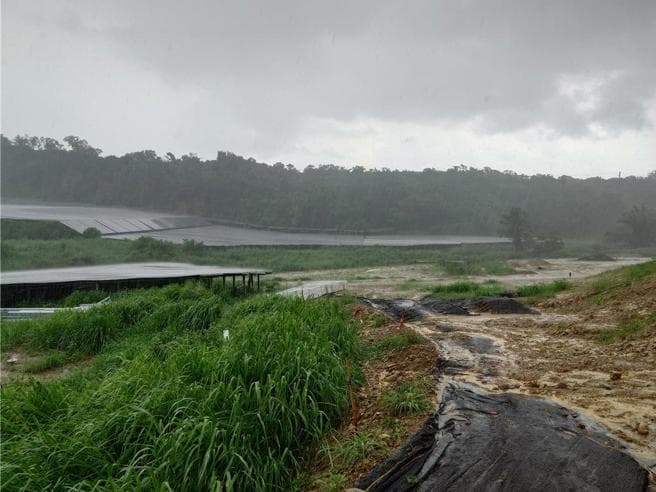 高雄和山光電場雨後3處大坍方！居民憂土石流 市府將查處（新聞配圖）