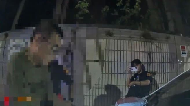 搖晃違規遭警攔檢「拒毒篩」 蘆洲男吞27萬罰單送辦(新聞配圖)