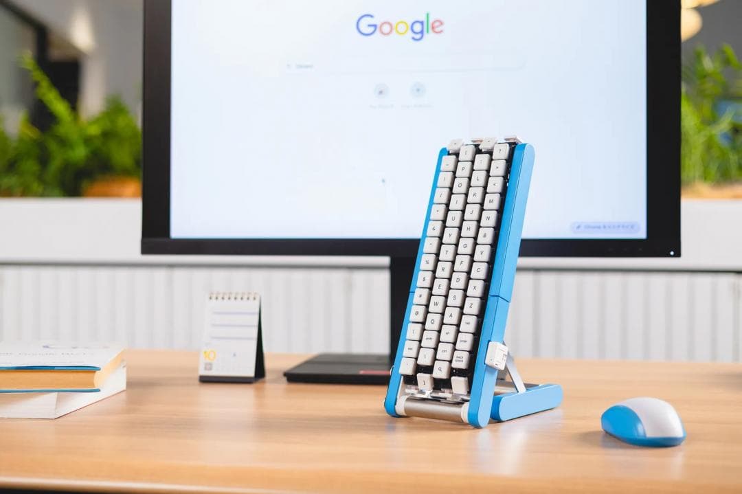 Google又做怪鍵盤！Gboard變身輸送帶　按鍵自己跑來找手指（新聞配圖）