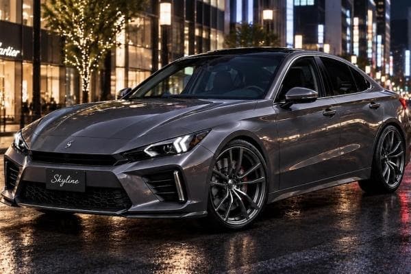 日產性能車招牌 Skyline 年底推新一代!侵略感外型融合經典元素(新聞配圖)